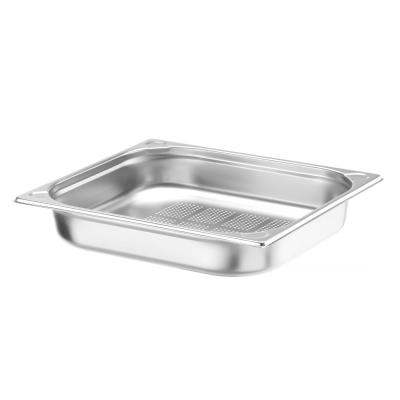 Kontejner GN 2/3 perforovaný, HENDI, Kitchen Line, GN 2/3, 5,5L, (H)65mm | 807224
